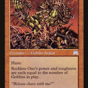 Onslaught - 222 - Reckless One - Uncommon - R - Non-foil (Front)