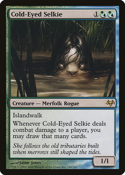 Eventide - 149 - Cold-Eyed Selkie - Rare - UG - Non-foil (Front)