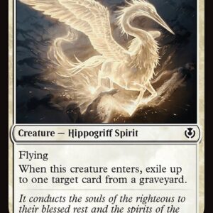 Innistrad Remastered - 40 - Soul-Guide Gryff - Common - W - Non-foil (Front)