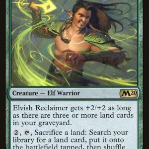 Core Set 2020 - 169 - Elvish Reclaimer - Rare - G - Foil