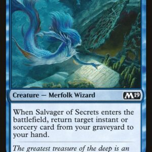 Core Set 2019 - 70 - Salvager of Secrets - Common - U - Non-foil