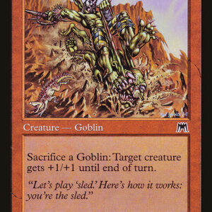 Onslaught - 209 - Goblin Sledder - Common - R - Non-foil (Front)