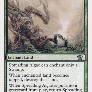Eighth Edition - 281 - Spreading Algae - Uncommon - G - Non-foil (Front)