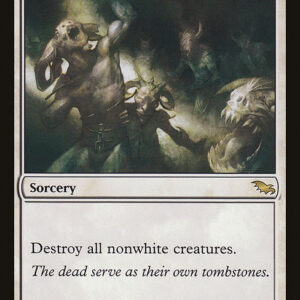 Shadowmoor - 12 - Mass Calcify - Rare - W - Non-foil (Front)