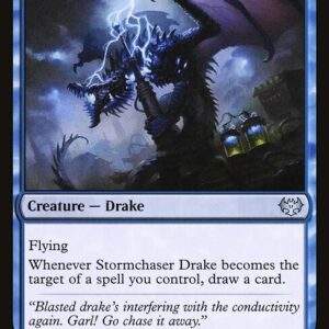Innistrad: Crimson Vow - 82 - Stormchaser Drake - Uncommon - U - Non-foil