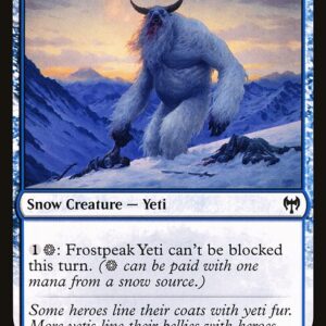 Kaldheim - 57 - Frostpeak Yeti - Common - U - Foil