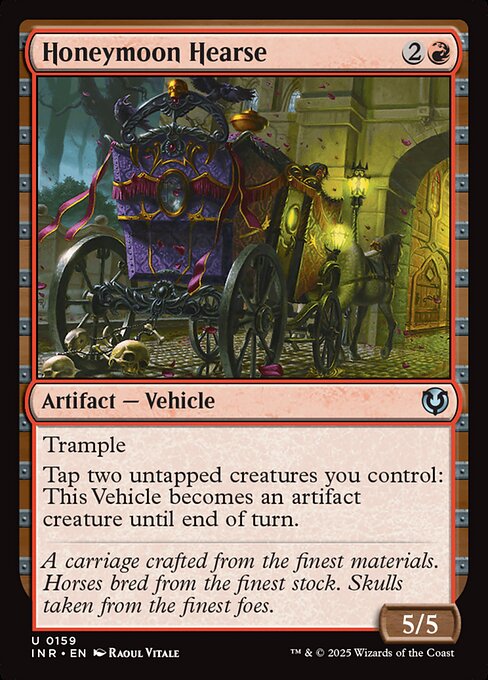 Innistrad Remastered - 159 - Honeymoon Hearse - Uncommon - R - Non-foil (Front)