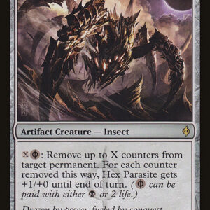 New Phyrexia - 137 - Hex Parasite - Rare - C - Non-foil (Front)