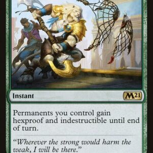 Core Set 2021 - 188 - Heroic Intervention - Rare - G - Foil