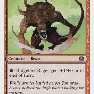 Eighth Edition - 215 - Ridgeline Rager - Common - R - Non-foil (Front)