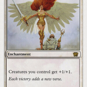 Eighth Edition - 20 - Glorious Anthem - Rare - W - Non-foil (Front)