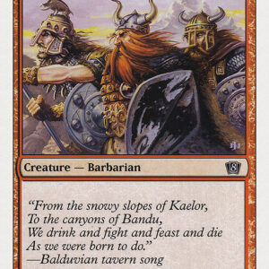 Eighth Edition - 176 - Balduvian Barbarians - Common - R - Non-foil (Front)