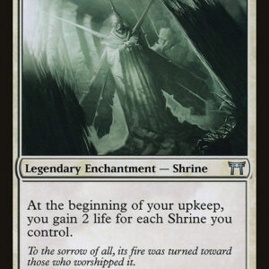 Champions of Kamigawa - 14 - Honden of Cleansing Fire - Uncommon - W - Non-foil