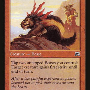 Onslaught - 237 - Spurred Wolverine - Common - R - Non-foil (Front)