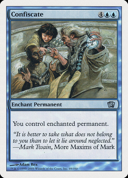 Eighth Edition - 69 - Confiscate - Uncommon - U - Non-foil (Front)