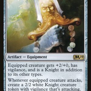 Core Set 2019 - 244 - Sigiled Sword of Valeron - Rare - C - Foil