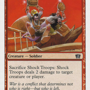 Eighth Edition - 223 - Shock Troops - Common - R - Non-foil (Front)