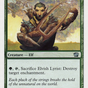 Eighth Edition - 242 - Elvish Lyrist - Uncommon - G - Non-foil (Front)