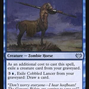 Innistrad: Crimson Vow - 52 - Cobbled Lancer - Uncommon - U - Foil