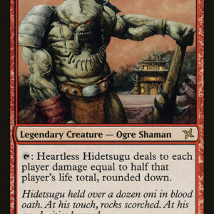 Betrayers of Kamigawa - 107 - Heartless Hidetsugu - Rare - R - Non-foil (Front)