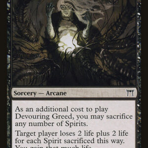 Champions of Kamigawa - 110 - Devouring Greed - Common - B - Non-foil