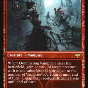 Innistrad: Crimson Vow - 407 - Dominating Vampire - Rare - R - Foil - Promo