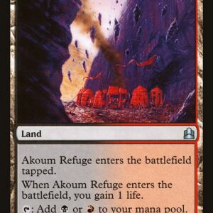 Commander 2011 - 264 - Akoum Refuge - Uncommon - C - Non-foil (Front)