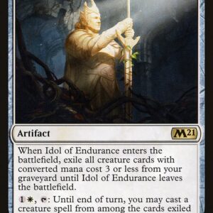 Core Set 2021 - 23 - Idol of Endurance - Rare - W - Foil