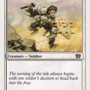 Eighth Edition - 21 - Glory Seeker - Common - W - Non-foil (Front)