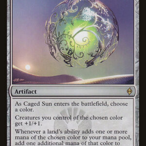 New Phyrexia - 132 - Caged Sun - Rare - C - Non-foil (Front)