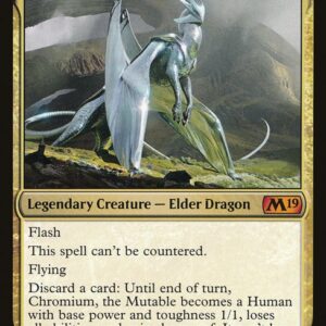 Core Set 2019 - 214 - Chromium, the Mutable - Mythic - Multi - Foil