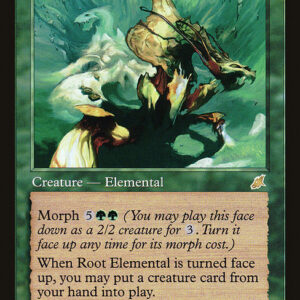 Scourge - 127 - Root Elemental - Rare - G - Non-foil (Front)