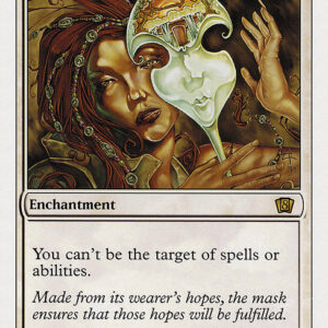 Eighth Edition - 27 - Ivory Mask - Rare - W - Non-foil (Front)