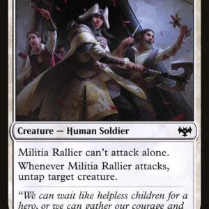Innistrad: Crimson Vow - 24 - Militia Rallier - Common - W - Non-foil