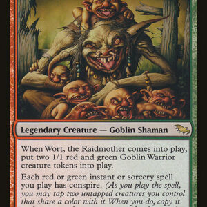 Shadowmoor - 223 - Wort, the Raidmother - Rare - RG - Non-foil (Front)