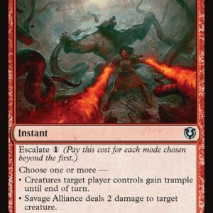 Innistrad Remastered - 169 - Savage Alliance - Uncommon - R - Non-foil (Front)