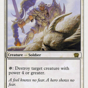 Eighth Edition - 26 - Intrepid Hero - Rare - W - Non-foil (Front)