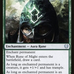 Kaldheim - 191 - Rune of Might - Uncommon - G - Non-foil