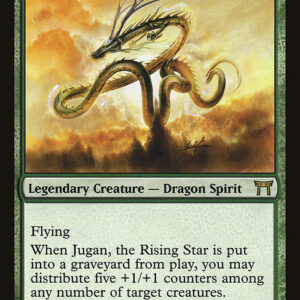 Champions of Kamigawa - 217 - Jugan, the Rising Star - Rare - G - Non-foil