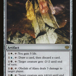 Conflux - 140 - Obelisk of Alara - Rare - C - Non-foil (Front)