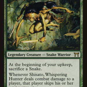 Champions of Kamigawa - 242 - Shisato, Whispering Hunter - Rare - G - Non-foil
