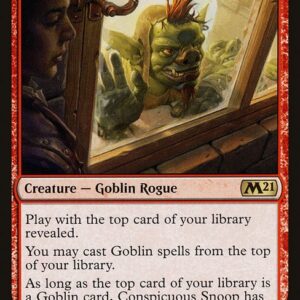 Core Set 2021 - 139 - Conspicuous Snoop - Rare - R - Foil