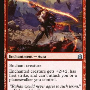 Commander 2011 - 138 - Vow of Lightning - Uncommon - R - Non-foil (Front)
