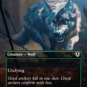 Innistrad Remastered - 319 - Young Wolf - Common - G - Non-foil - Promo (Front)