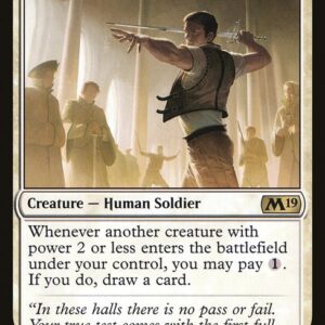 Core Set 2019 - 27 - Mentor of the Meek - Rare - W - Non-foil