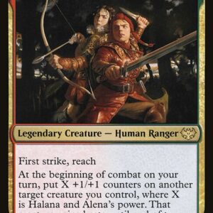 Innistrad: Crimson Vow - 239 - Halana and Alena, Partners - Rare - RG - Foil