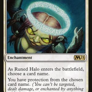 Core Set 2021 - 32 - Runed Halo - Rare - W - Non-foil
