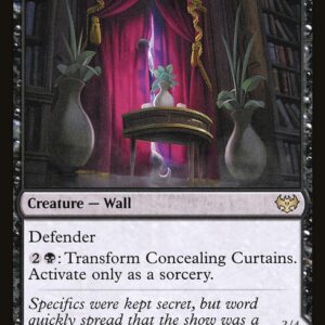 Innistrad: Crimson Vow - 101 - Concealing Curtains // Revealing Eye - Rare - C - Foil