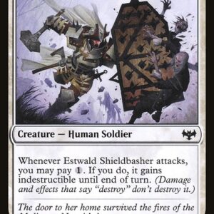 Innistrad: Crimson Vow - 11 - Estwald Shieldbasher - Common - W - Foil