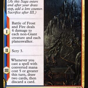 Kaldheim - 204 - Battle of Frost and Fire - Rare - UR - Foil